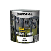 Ronseal Direct to Metal Paint - White Matt 2.5L